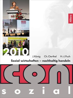 cover image of Sozial wirtschaften--nachhaltig handeln